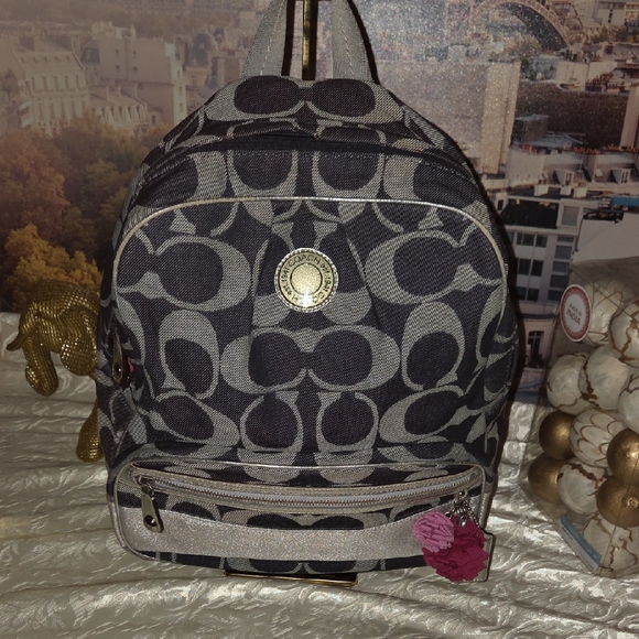 Coach Handbags - Coach 1941 Denim Backpack